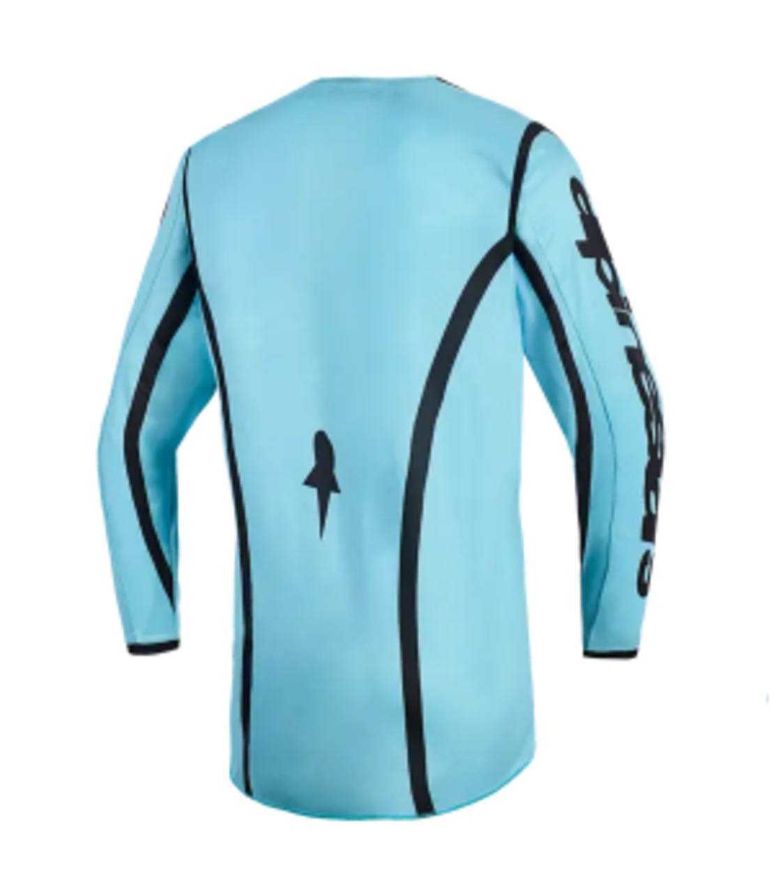 Дамско мотокрос джърси Alpinestars FLUID APEX TROPIC-BLACK