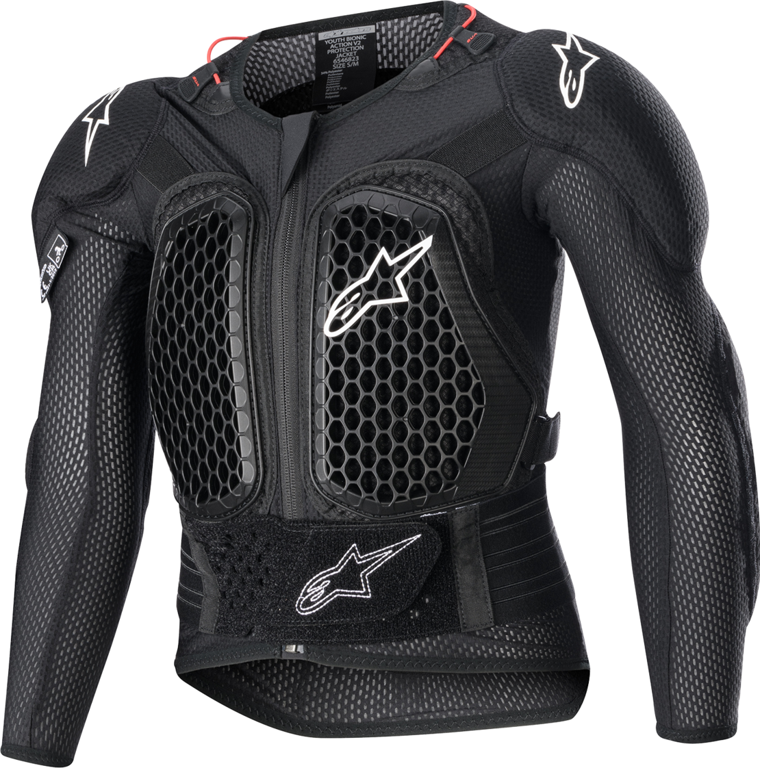 Детска ризница ALPINESTARS BIONIC ACTION V2 BLACK