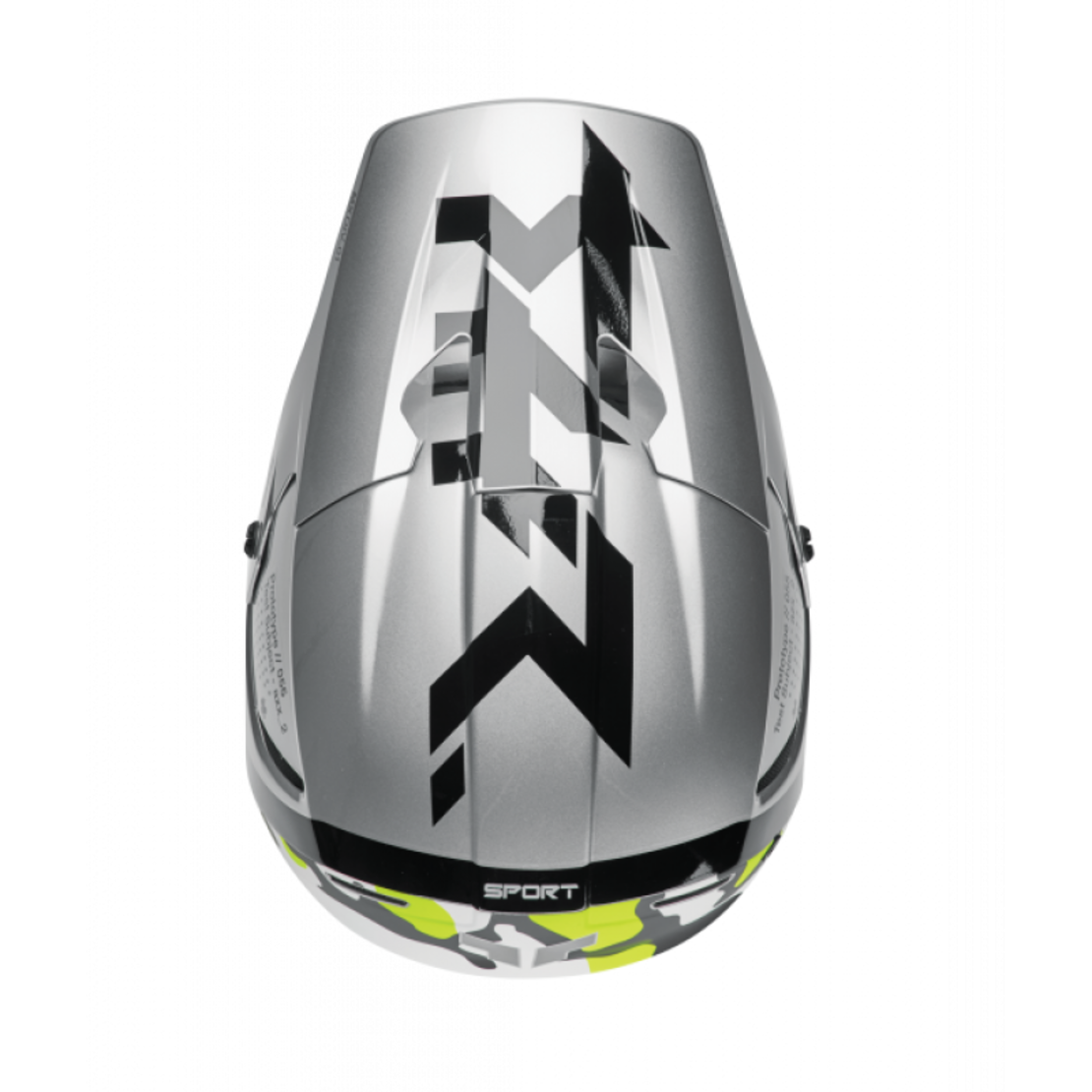Мотокрос каска THOR REFLEX SPORT RIOT GRAY/ACID MIPS