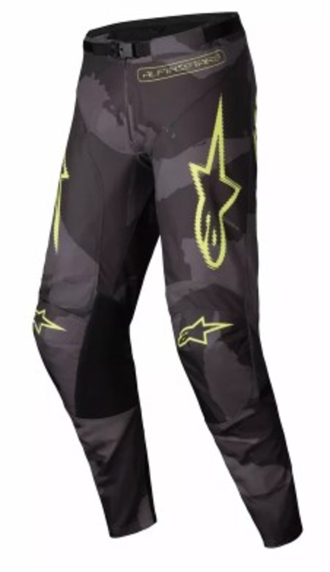 Мотокрос брич ALPINESTARS RACER HOLLOW CAMO/YELLOW