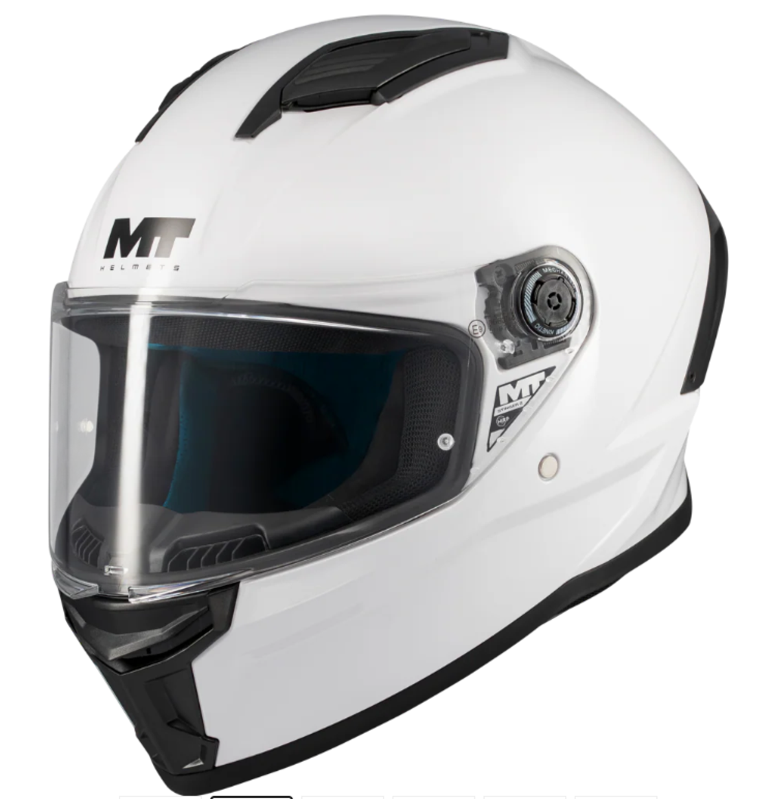 КАСКА MT STINGER 2 PURE A0 WHITE GLOSS