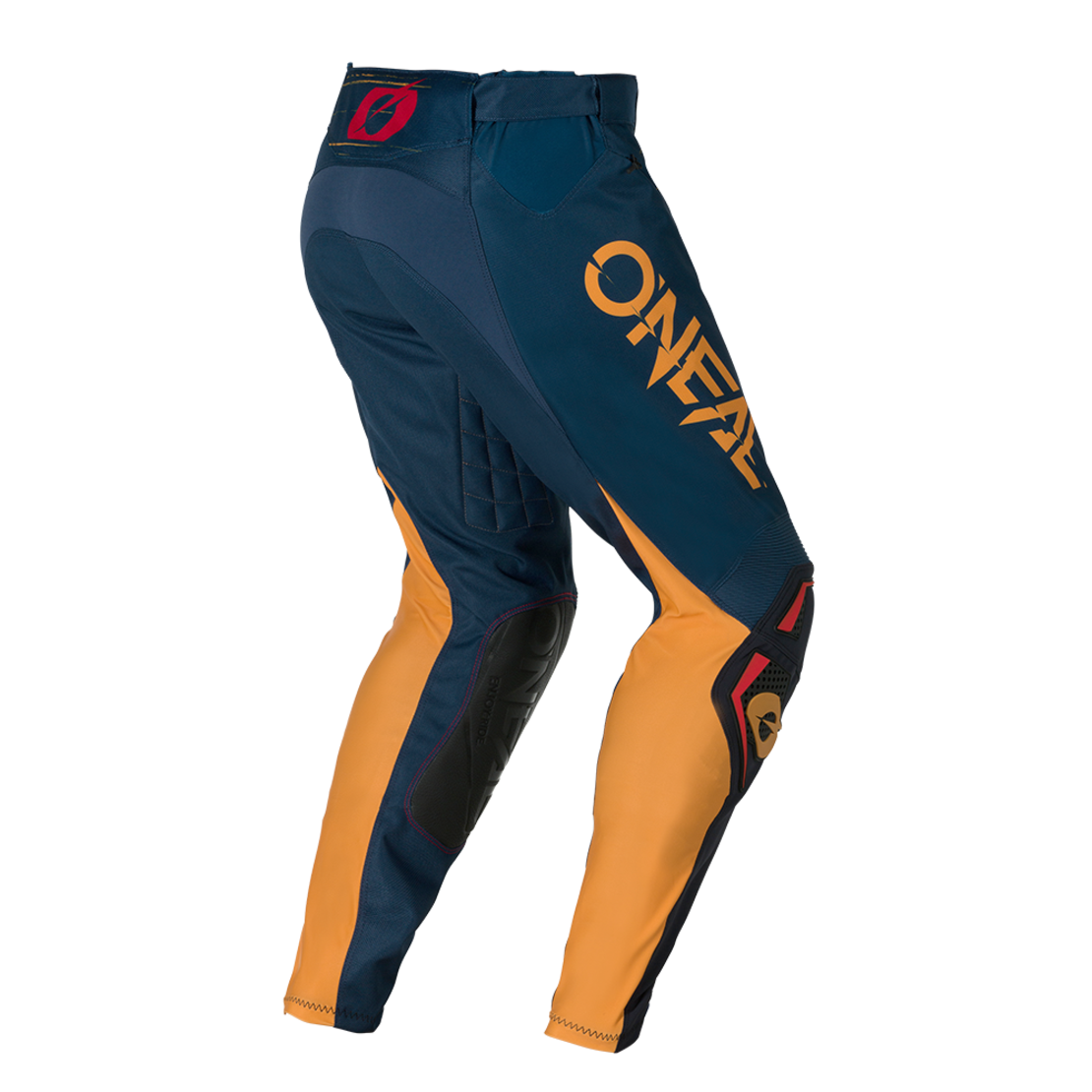 Мотокрос брич O'NEAL HARDWEAR SWIPE NAVY BLUE/TANGERINE V.26