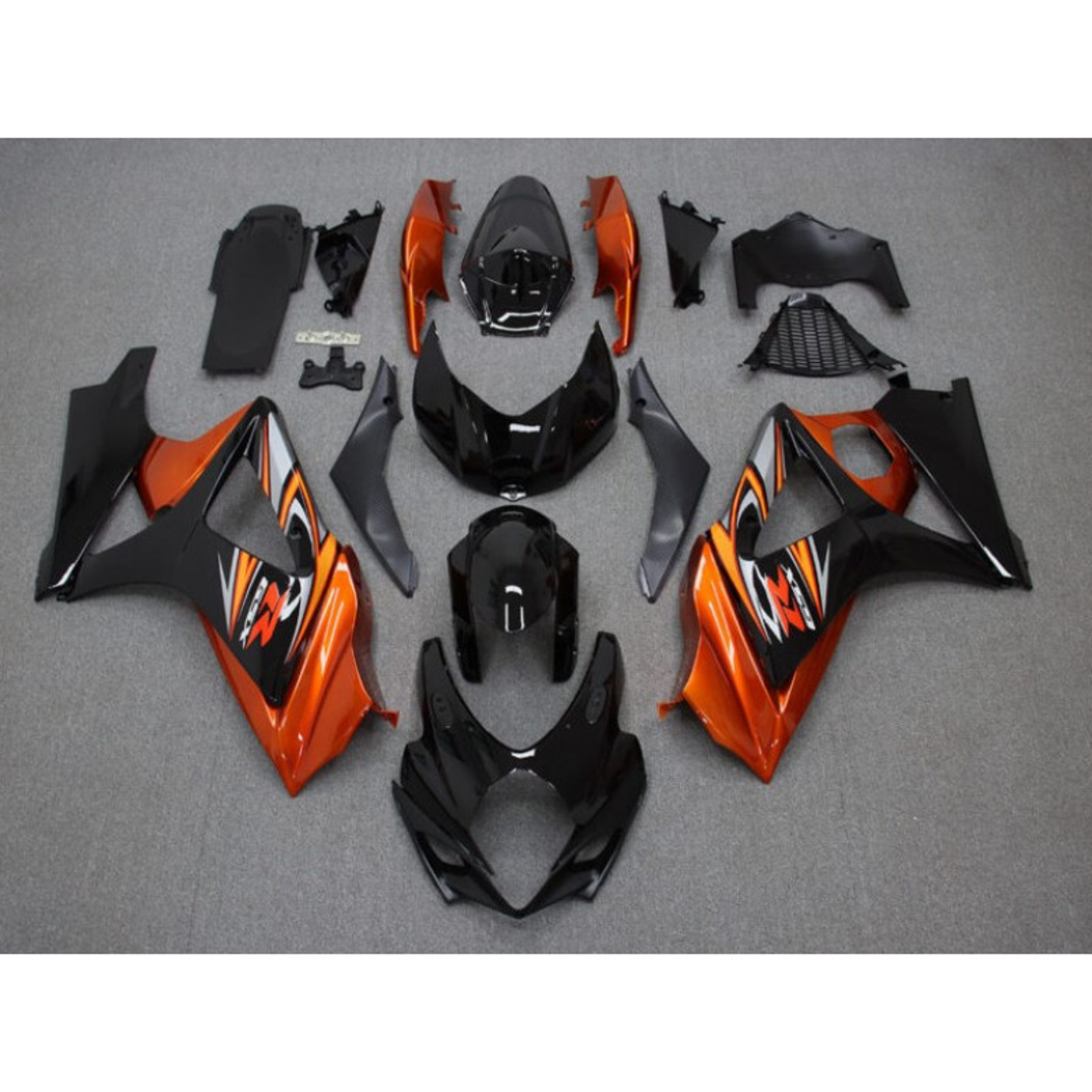 Спойлери комплект GSXR 1000 2007-2008 orange