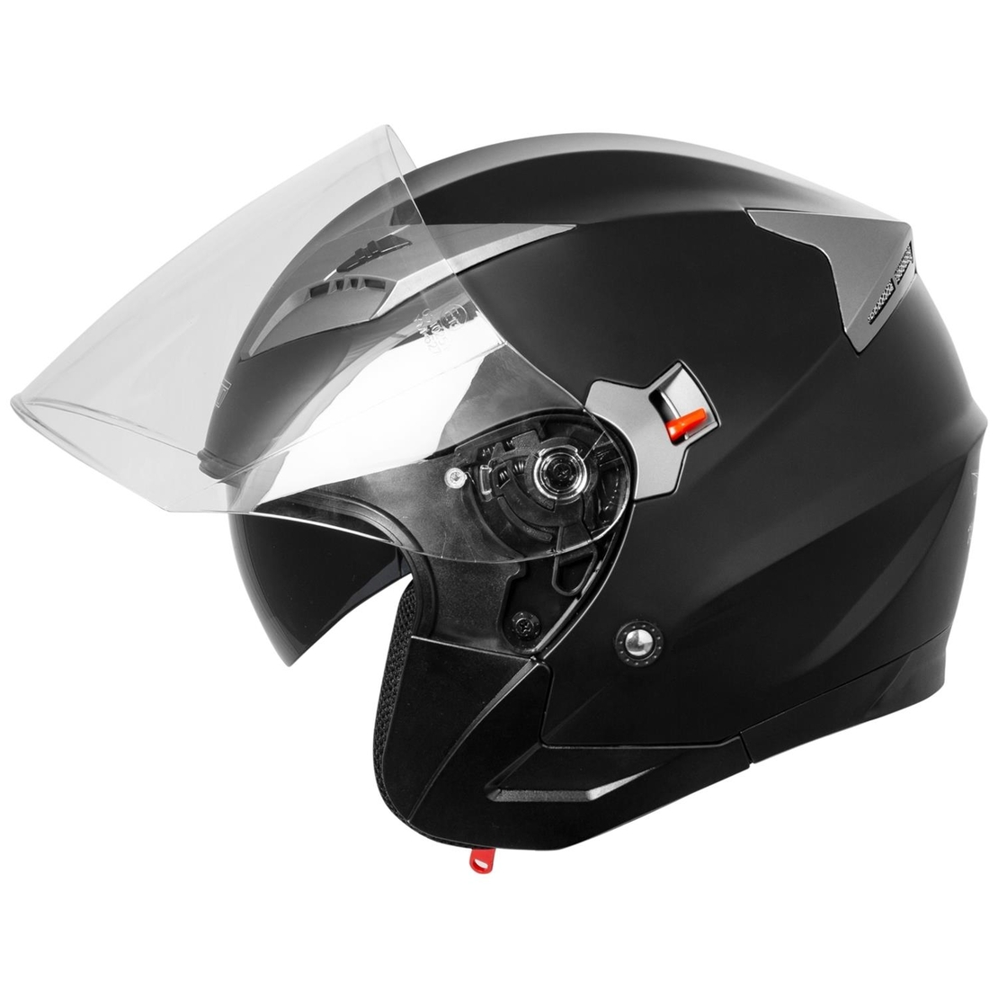 Каска за скутер A-PRO KINETIC MATT BLACK