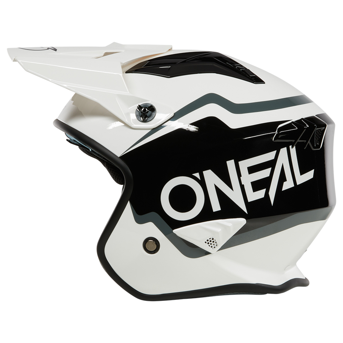 Каска за мотор O'NEAL VOLT CORP WHITE/BLACK V.25