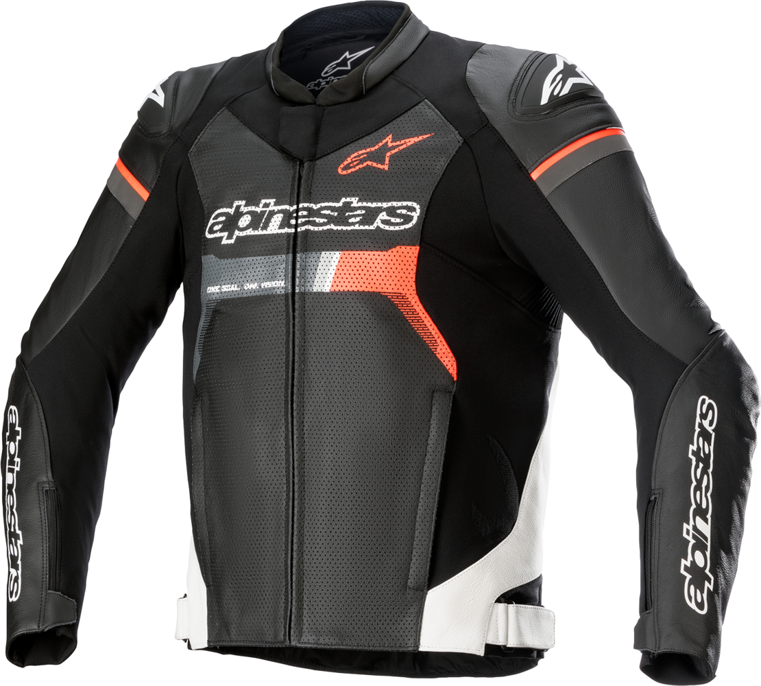 Кожено мото яке ALPINESTARS GP Force Airflow BWR