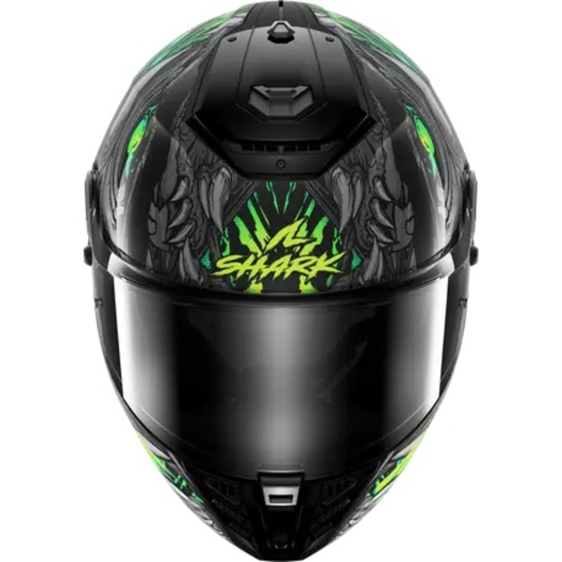 Каска SHARK SPARTAN RS SHAYTAN BLACK/GREEN