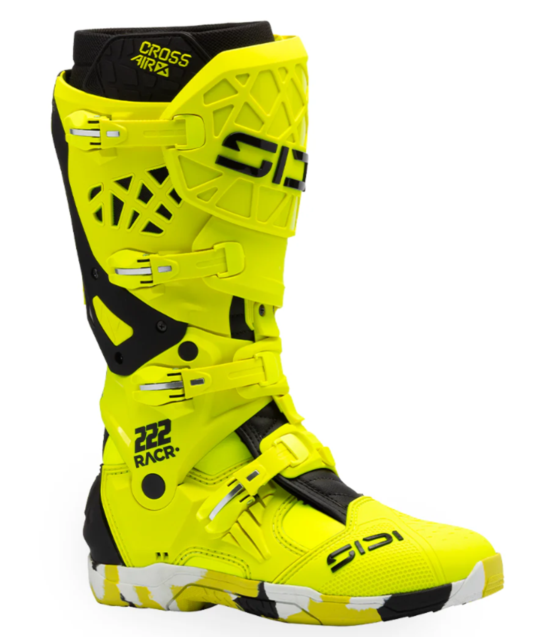 Мотокрос ботуши SIDI CROSSAIR X RACR 222 NEON YELLOW 001