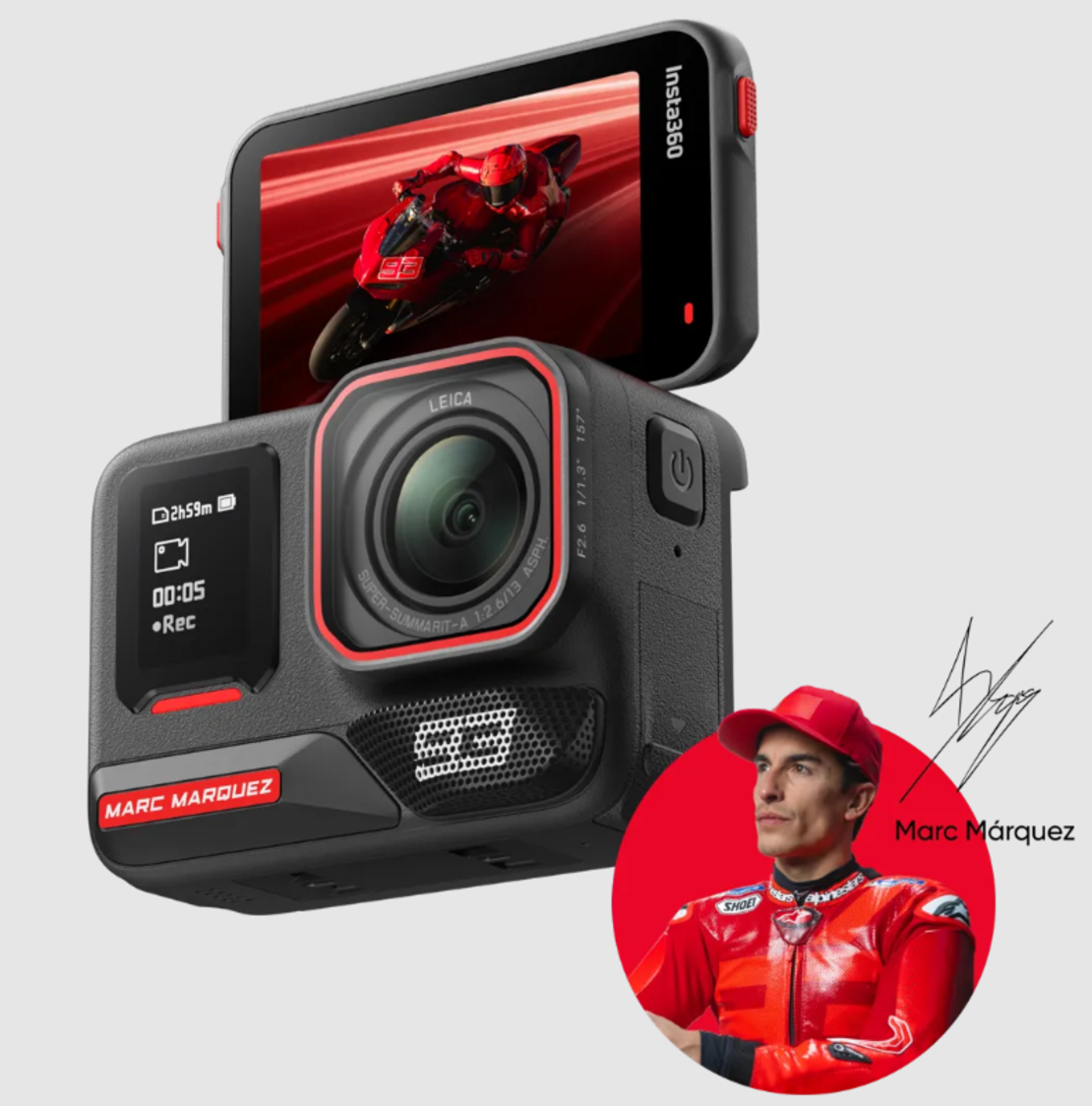 Екшън камера Insta360 ACE PRO 2 DUAL BATTERY MM93 Edition