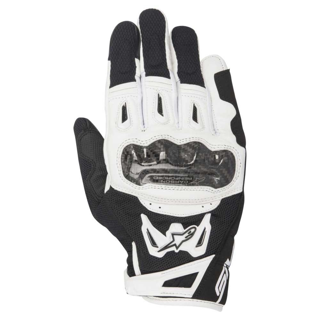 Ръкавици ALPINESTARS SMX-2 AIR CARBON V2 BLACK/WHITE