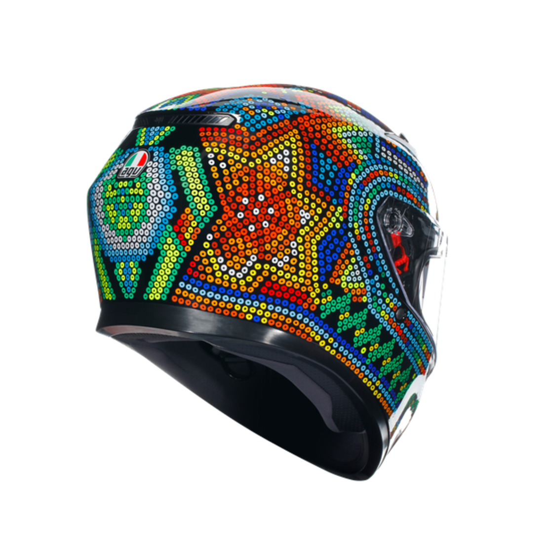 КАСКА  AGV K3 - ROSSI WINTER TEST 2018