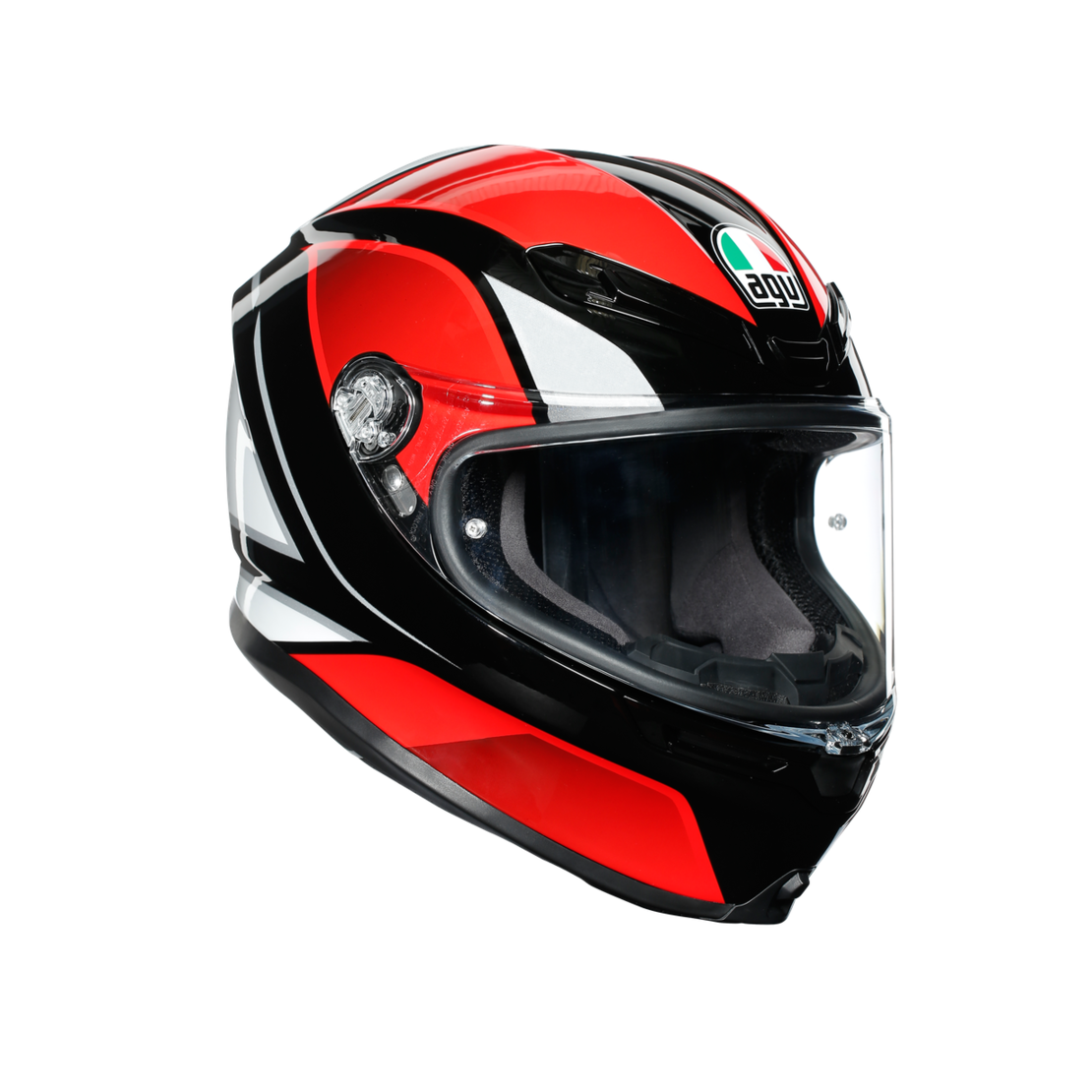 КАСКА K-6 S HYPHEN BLACK/RED/WHITE