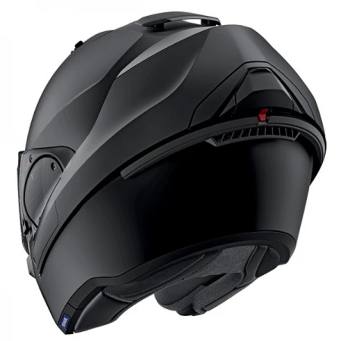 Каска за мотор SHARK EVO-ES BLANK BLACK MAT