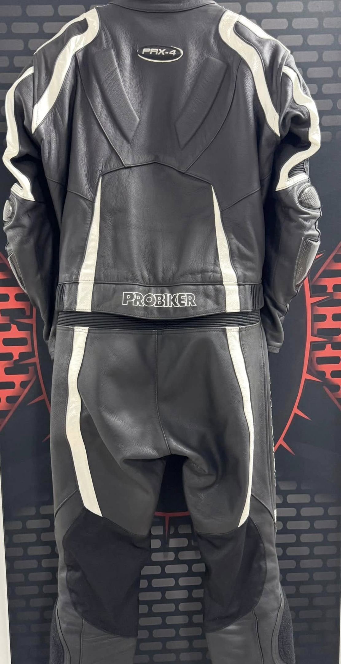 Кожен мото екип Probiker PRX-4 номер 52-L на две части