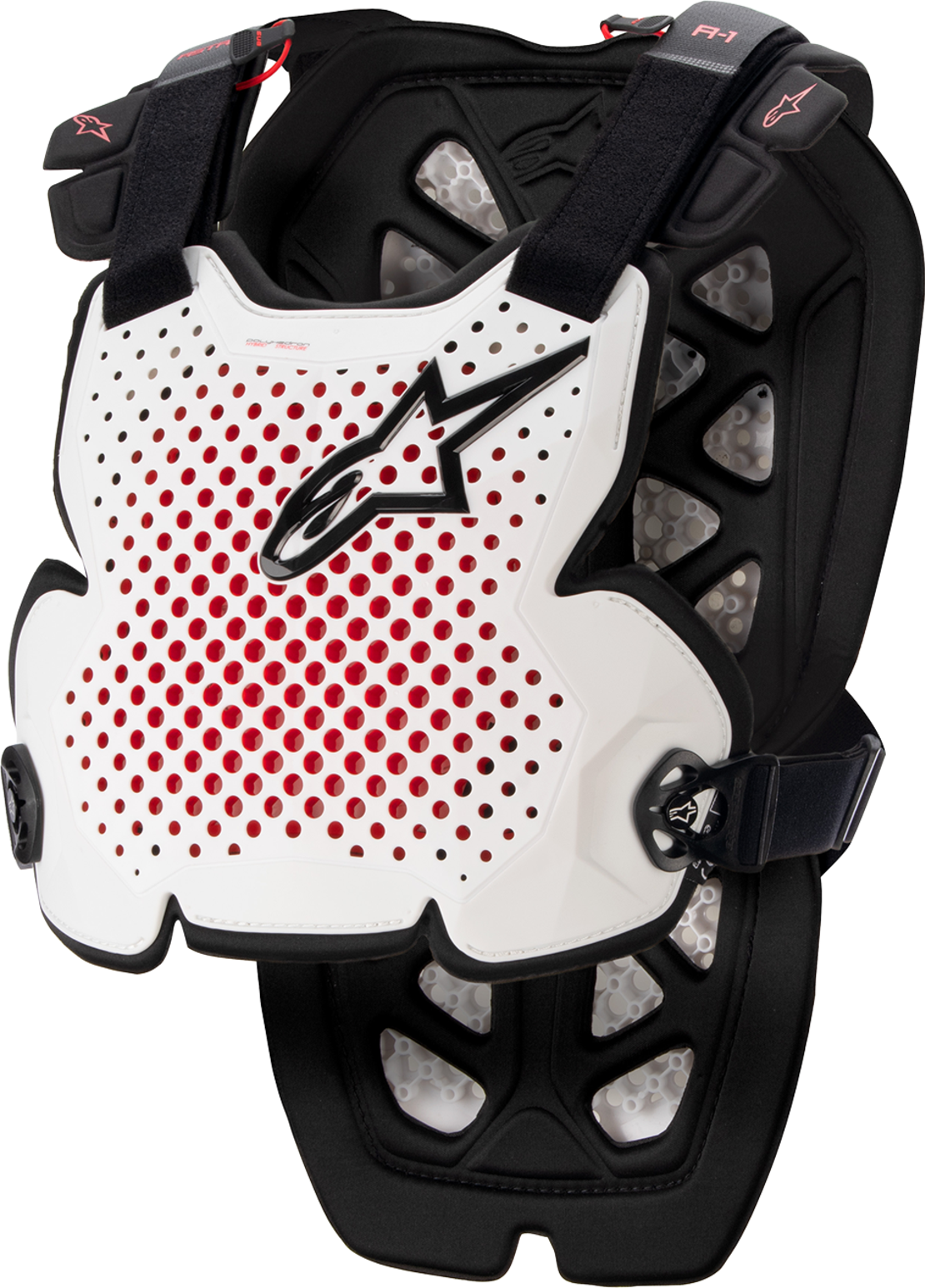 Протекторна броня ALPINESTARS A-1 PRO BLACK/RED/WHITE