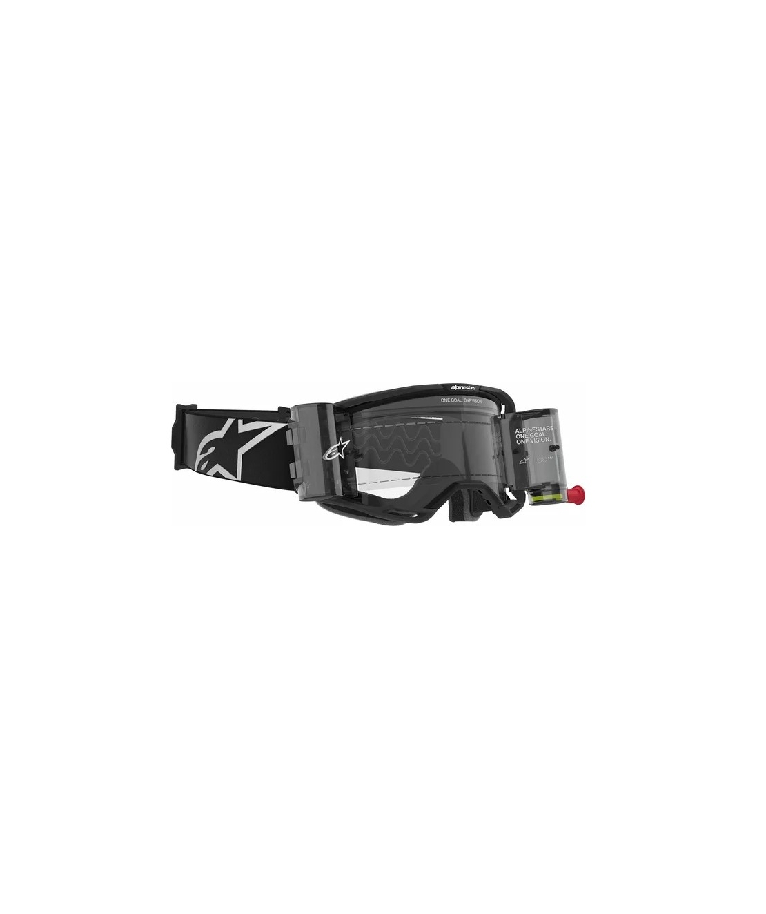 Мотокрос очила ALPINESTARS Vision 8 Corp Roll-Off BLK CLEAR