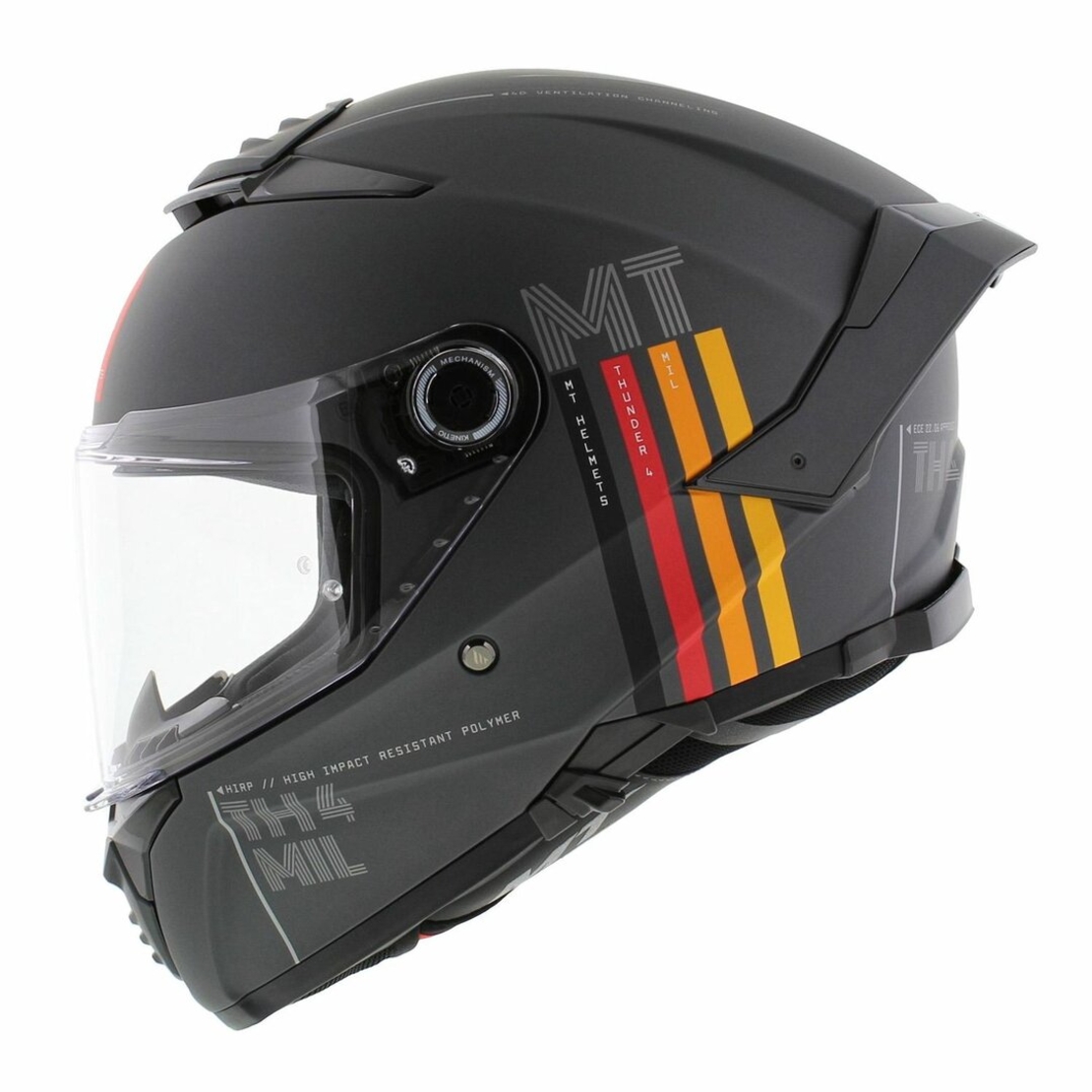 Каска MT THUNDER 4 SV MIL C2 MATT GRAY