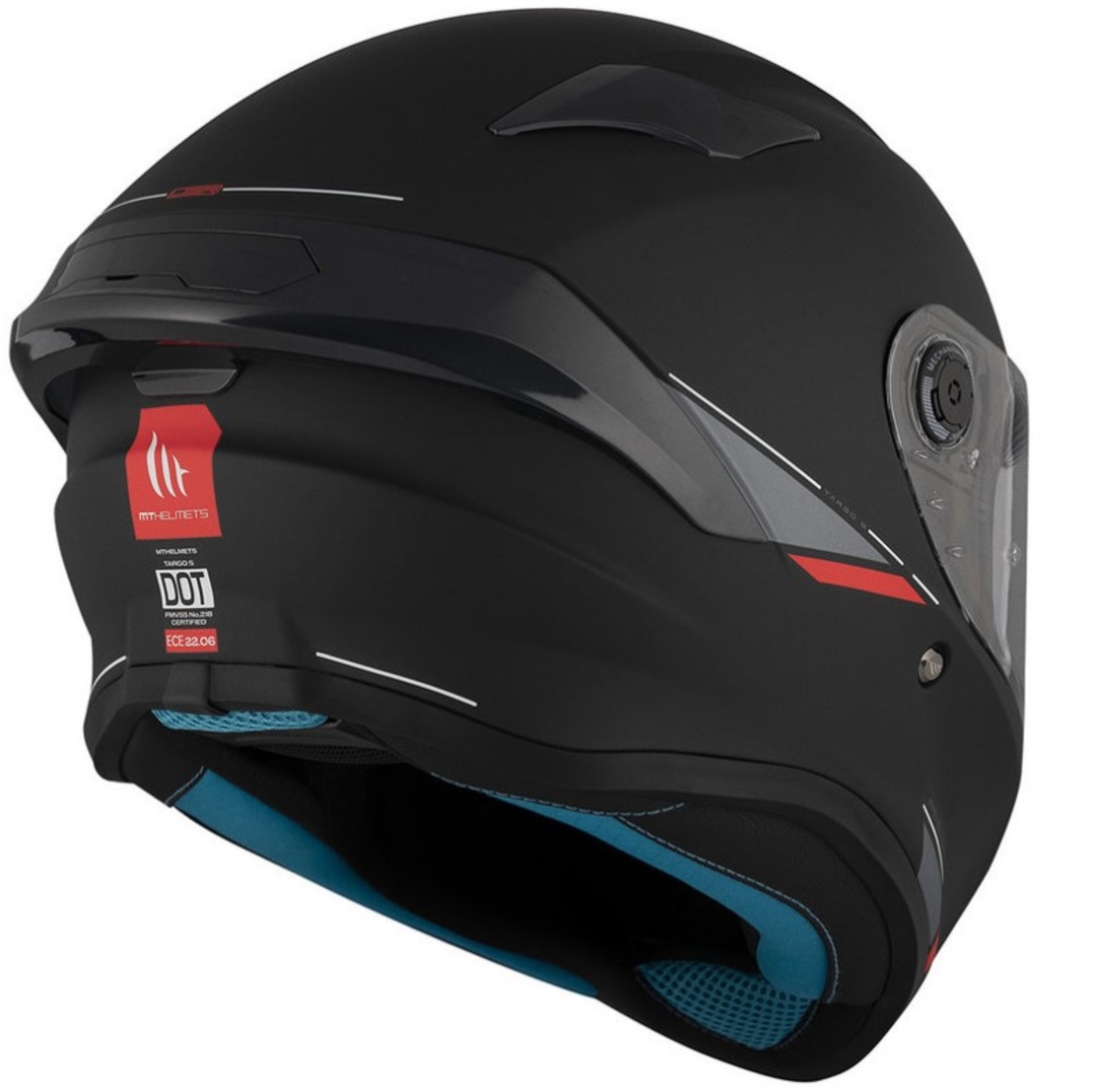 Каска MT TARGO S SOLID A1 MATT BLACK