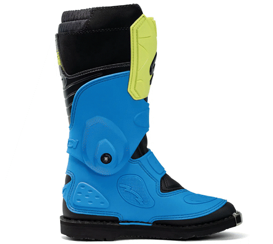 Детски мотокрос ботуши SIDI FLAME LIGHT BLUE/LIME