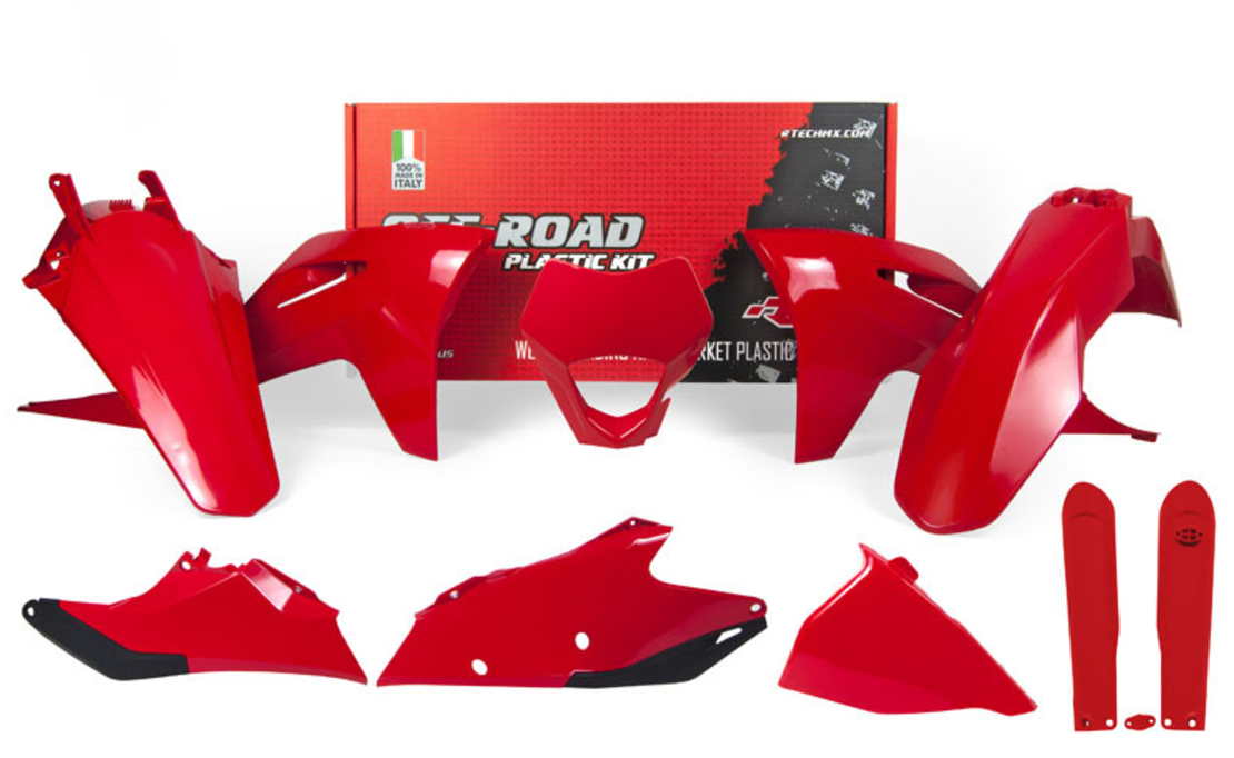 Комплект пластмаси RACETECH Plastic Kit 7 pcs GASGAS 21-23 (Red/Black)