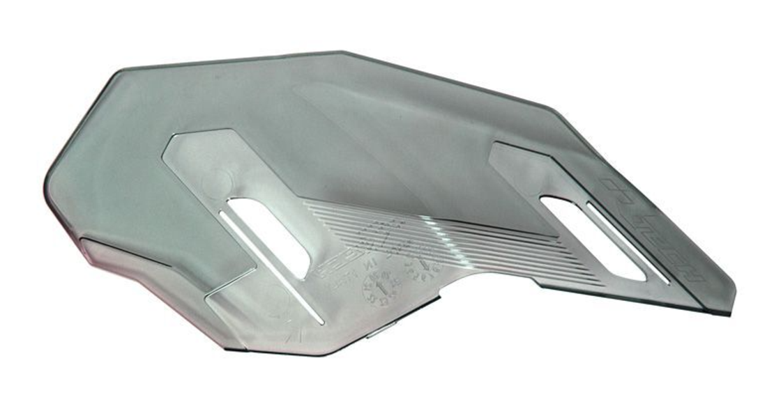 Слюда за протектор за кормило RACETECH HP3 Handguard Shield Light Smoke