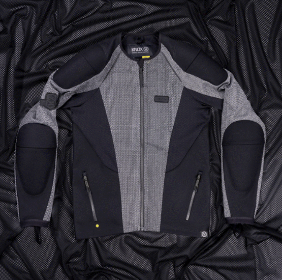 Лятно яке за мотор KNOX URBANE PRO® MK3 BLACK/SILVER