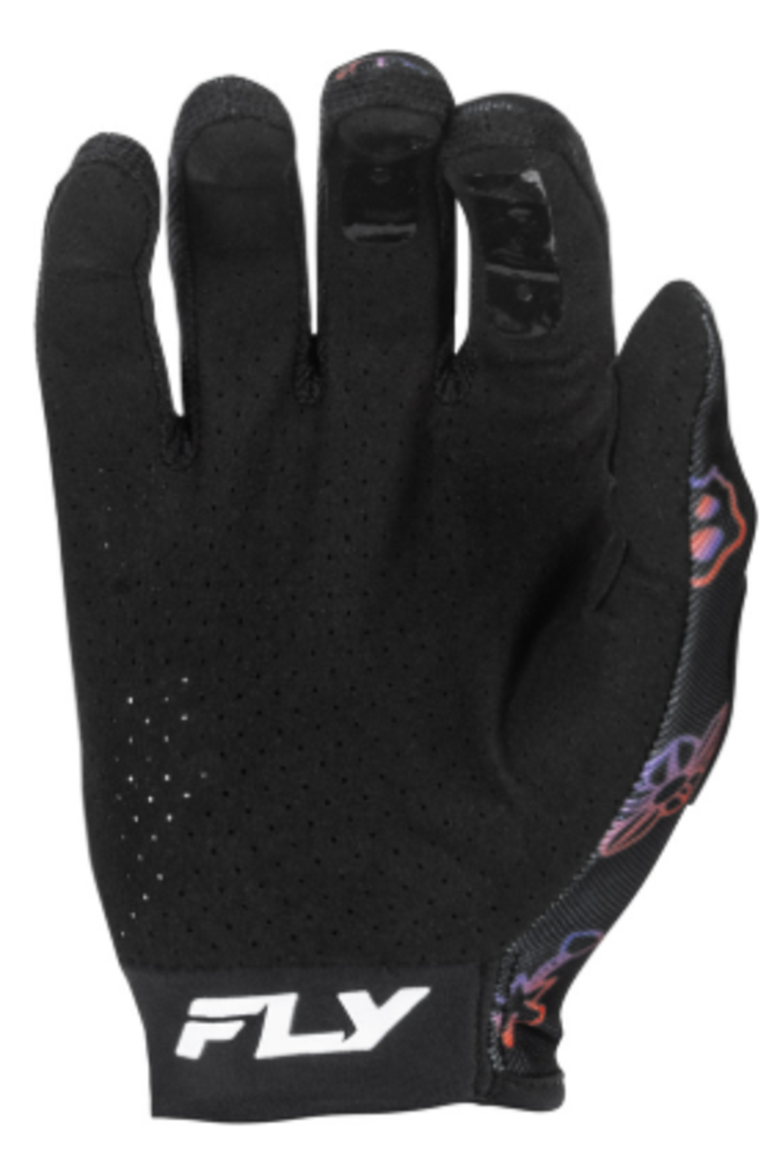 Детски мотокрос ръкавици FLY RACING Lite Outline Special Edition - Black/Red/Purple