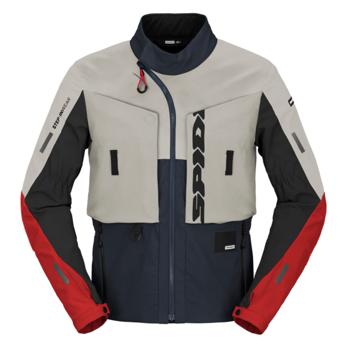 Текстилно яке SPIDI FRONTIER ICE/BLUE/RED