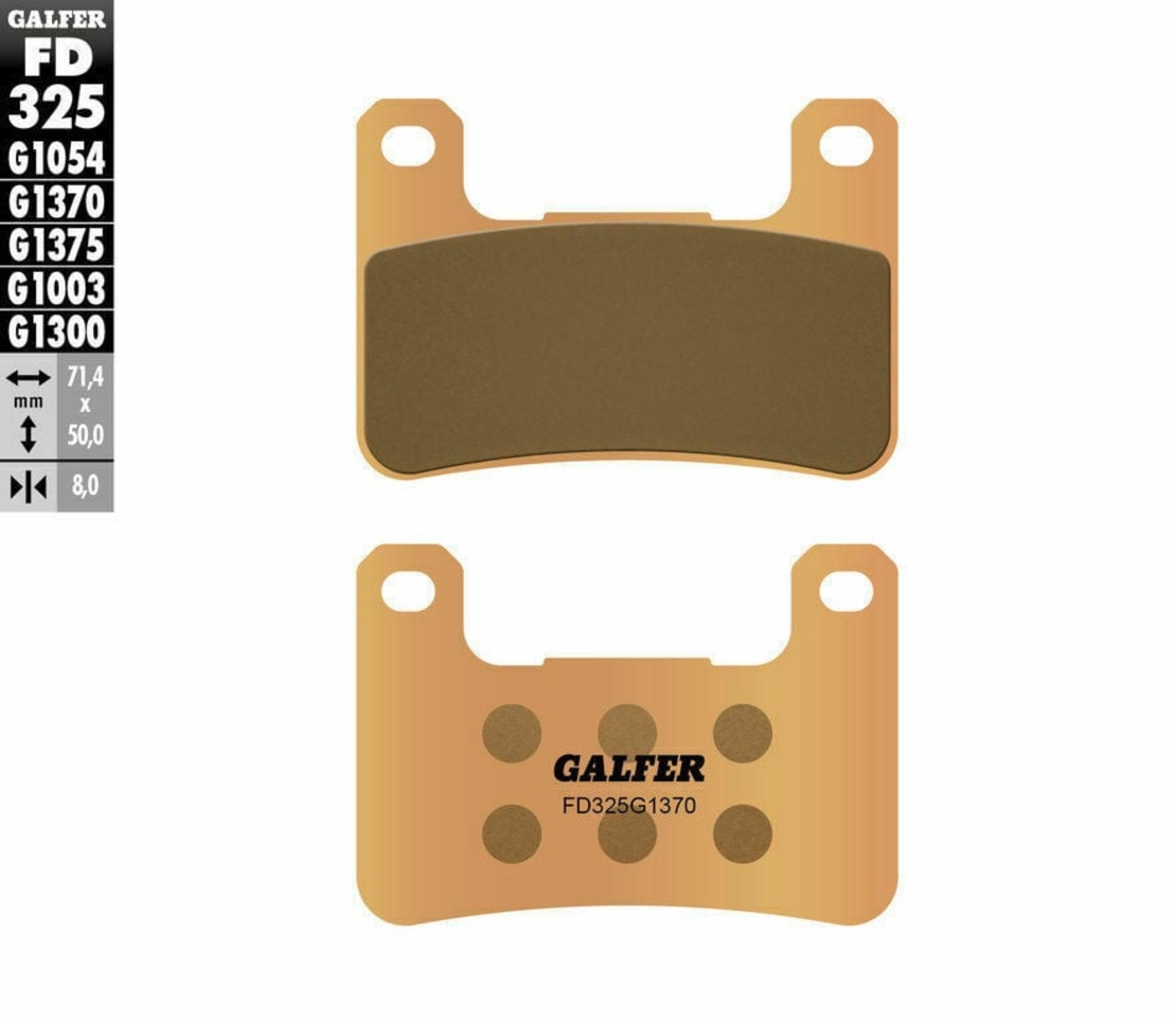 Предни мото накладки Galfer SINTERED COMPOUND FD325G1370
