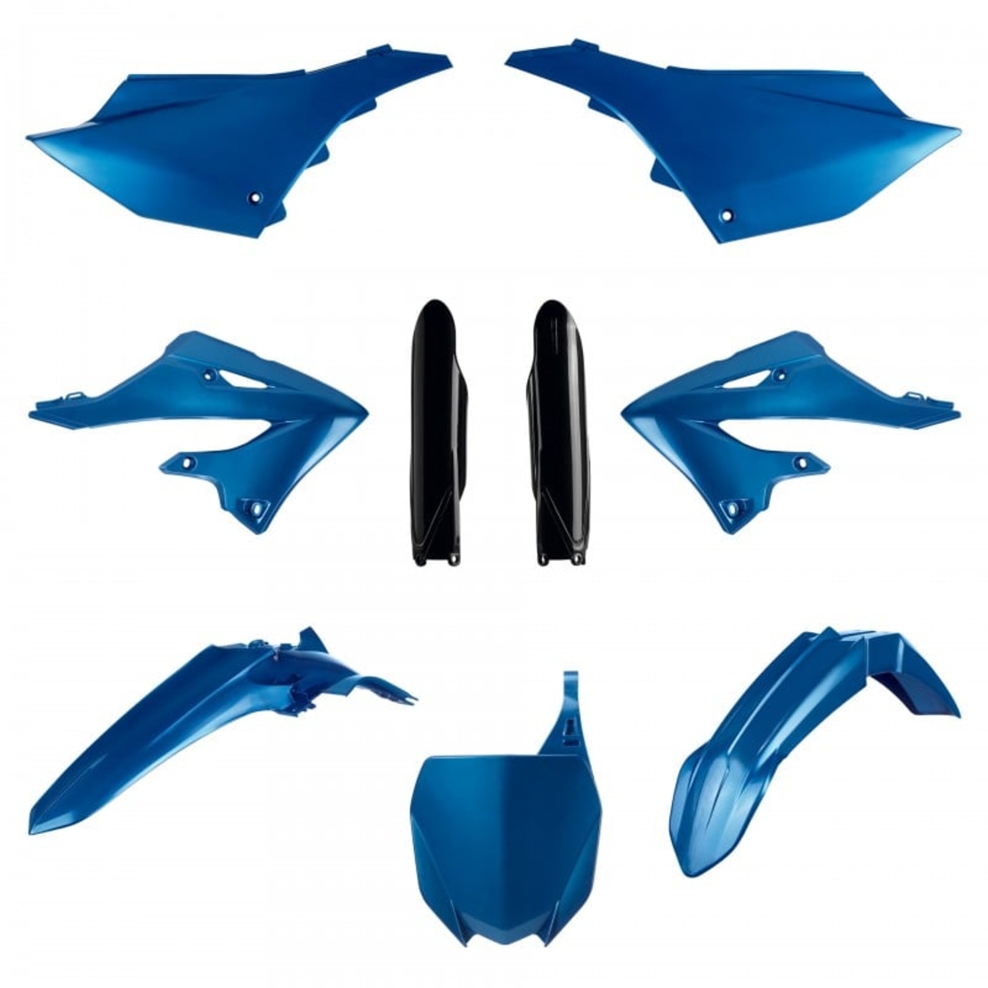 Комплект пластмаси POLISPORT Full Plastic Kit Yamaha YZ 125/250 (2022-25) Blue