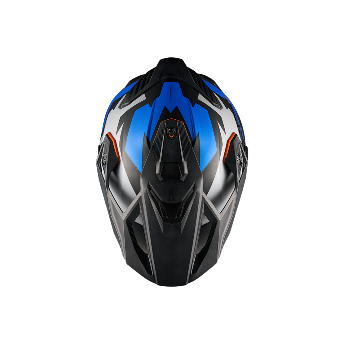 Адвенчър каска NEXX Y.TRAVL PRIMAL BLUE NEON MATT