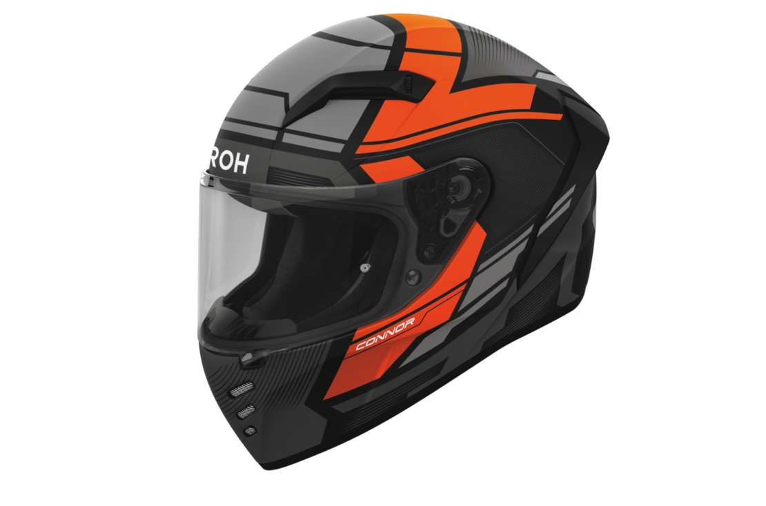 Каска AIROH CONNOR EGO ORANGE MATT