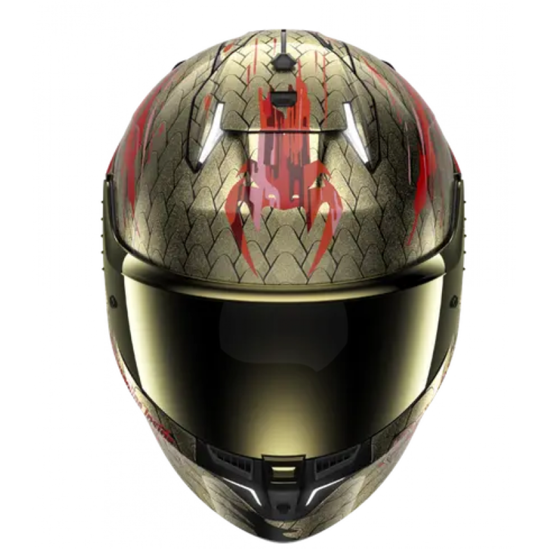 Каска SHARK SKWAL i3 VENUM Black Red Gold