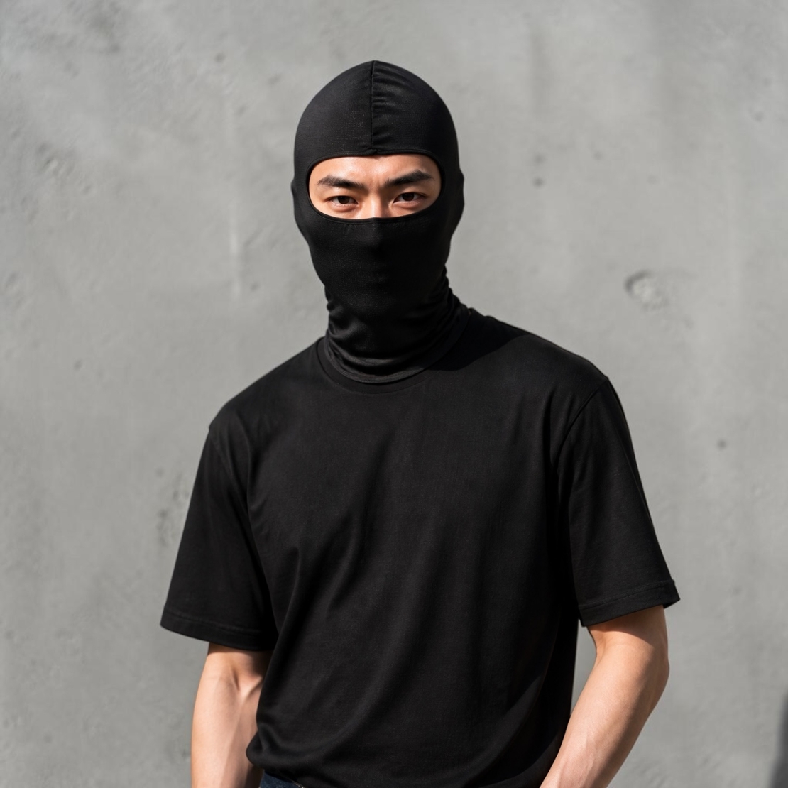 Памучно боне ICE2 SOLID COTTON BLACK