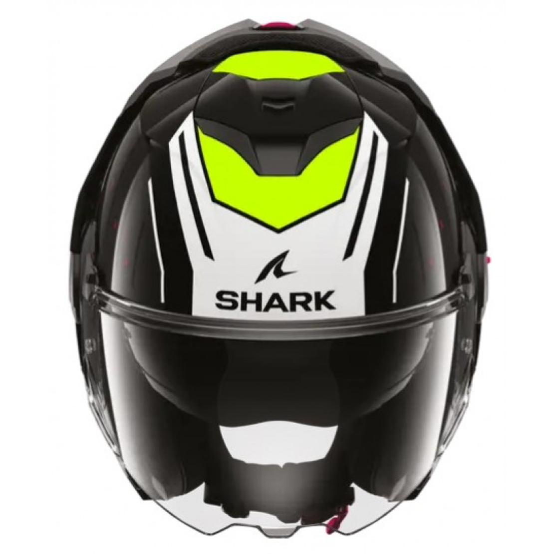 Модуларна каска SHARK OXO RYDGER Black White Yellow