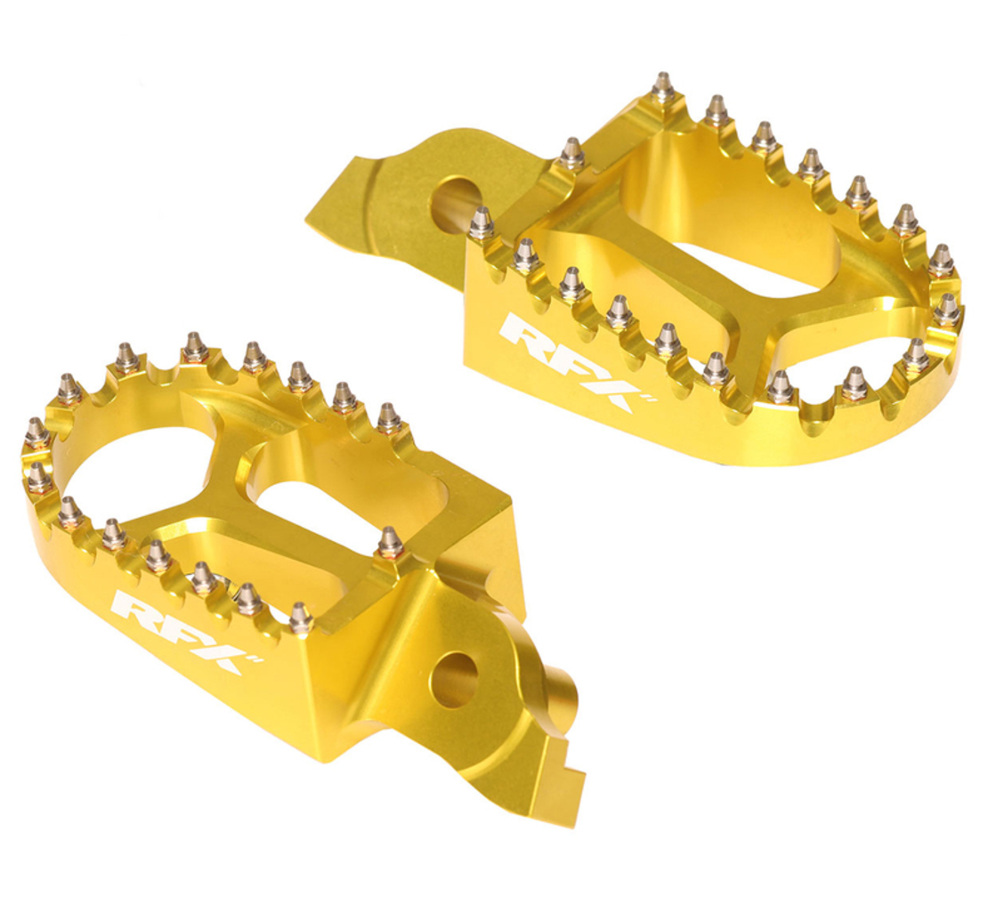 Степенки RFX Pro Footrests (Yellow) - Suzuki RMZ250/450
