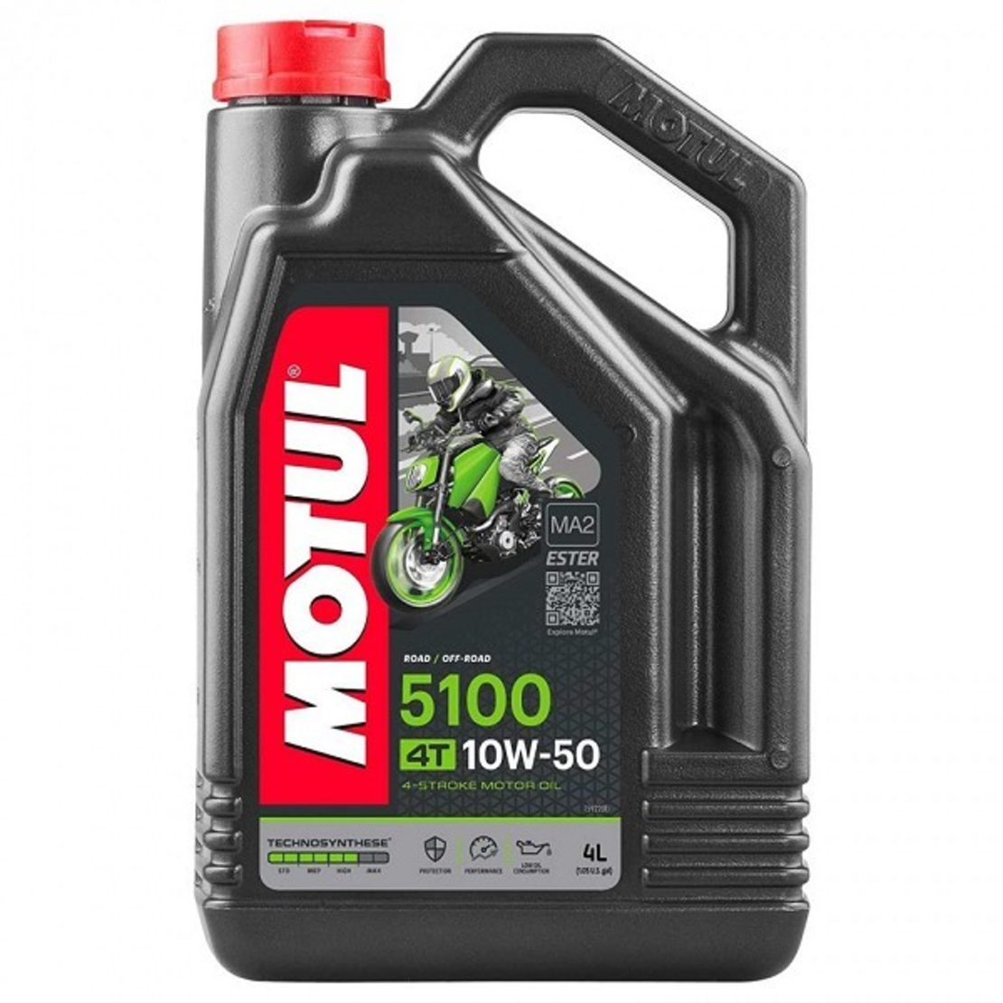 Масло MOTUL 5100 10W50 4T-4L