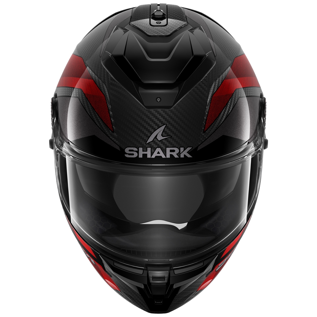 Каска SHARK SPARTAN GT PRO CARBON RITMO BLACK/RED GLOSS