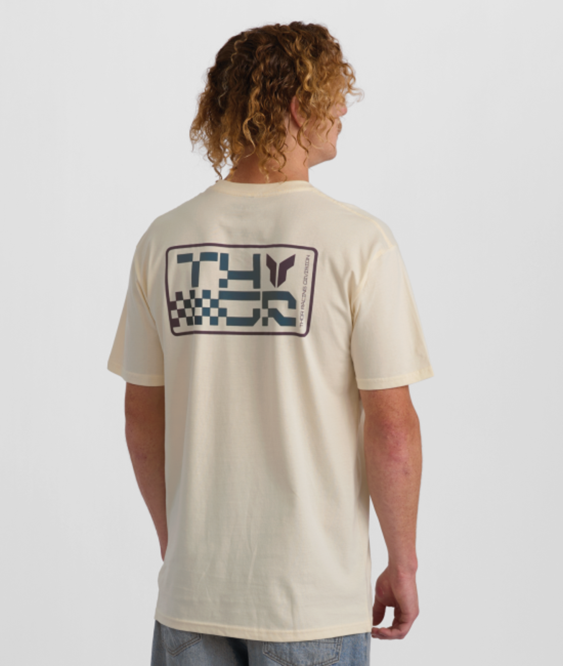 Мото тениска THOR VANTAGE CREAM