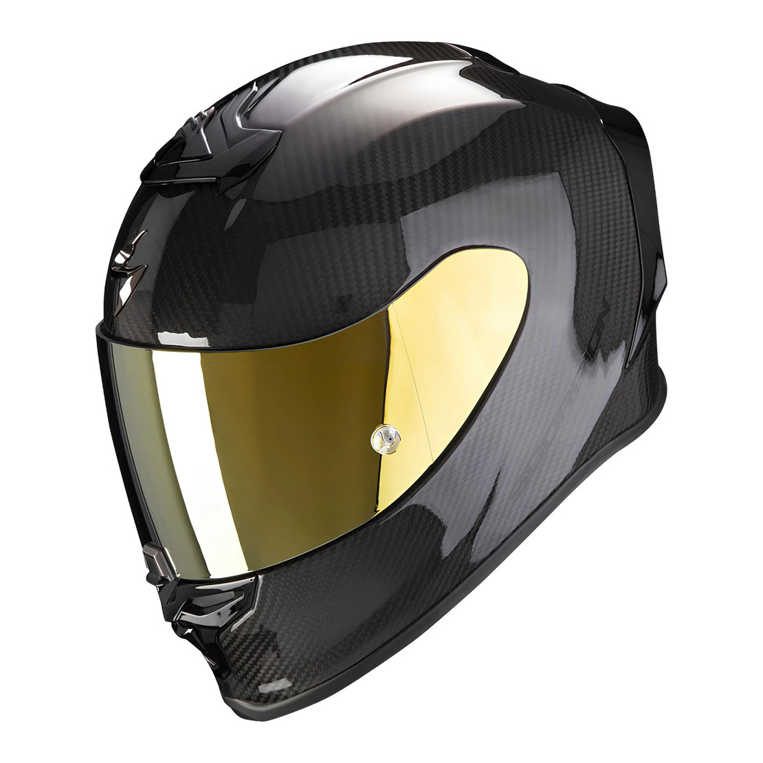 Каска Scorpion Exo R1 Evo Carbon Air Solid Black