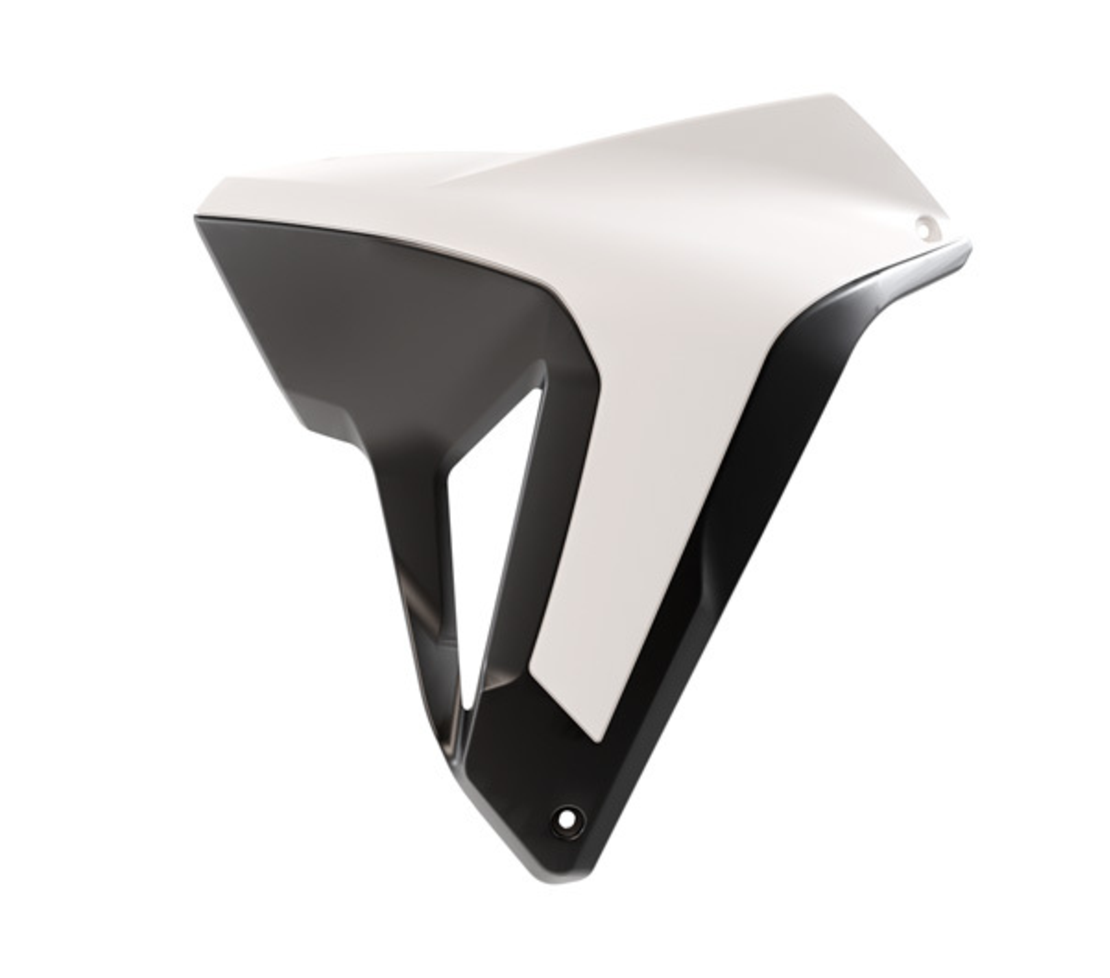 Предпазители за радиатор RACETECH Radiator Covers (White) Honda XL 750 Transalp 23-25