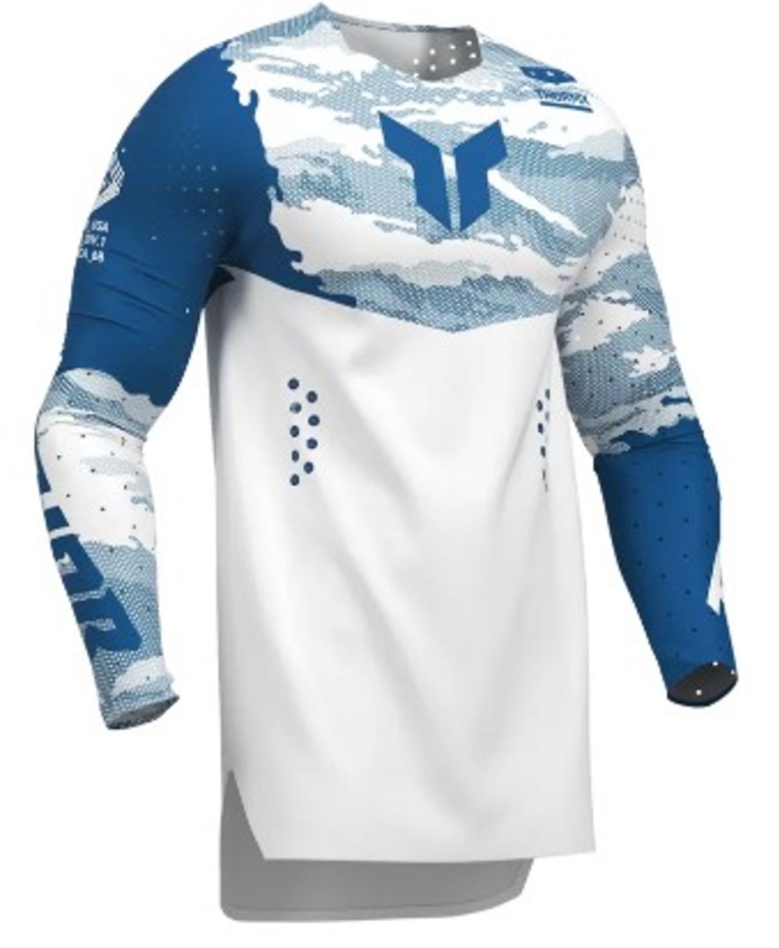 Мотокрос джърси THOR SPORTMODE RECON WH/BLUE