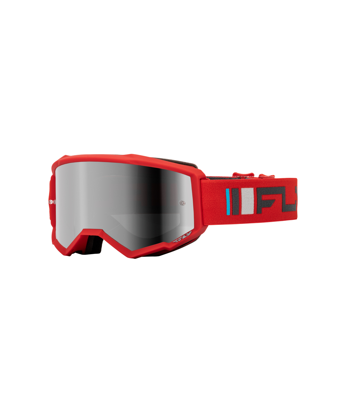 Мотокрос очила FLY RACING Zone Red/Charcoal - Silver/Smoke Lens