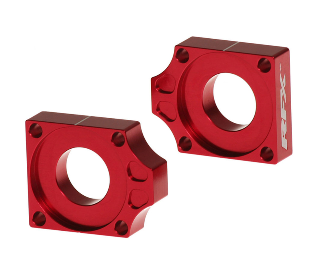 Блок втулка за задна ос RFX Pro Rear Axle Adjuster Blocks RED GASGAS EC 250/300/350/450  23-25