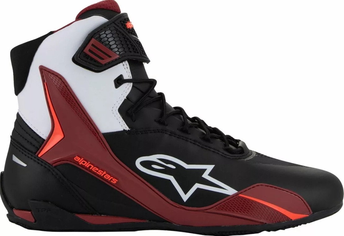 Мото боти ALPINESTARS FASTER-4 BK/WH/DK RD