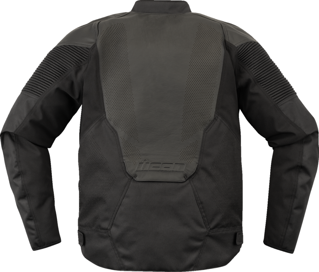 Кожено яке ICON Overlord3™ CE Leather BLACK