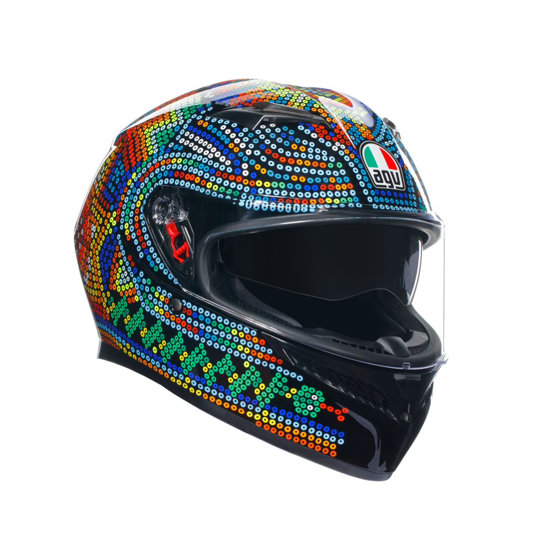 КАСКА AGV K3 - ROSSI WINTER TEST 2018