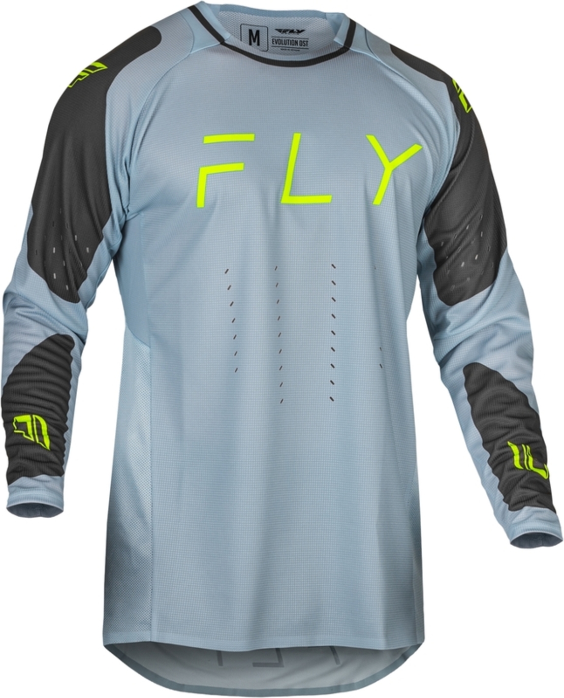 Мотокрос блуза FLY RACING Evolution DST - Ice Grey/Charcoal/Neon Green