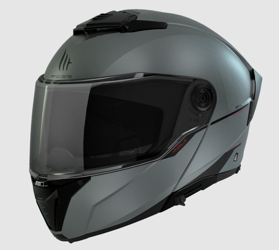 Отваряема каска MT ATOM 2 SV A2 TITANIUM MATT