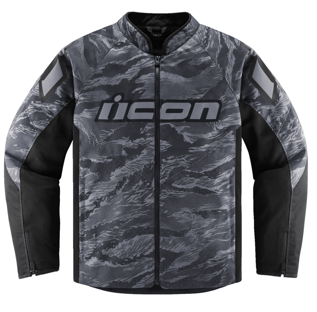 Текстилно мото яке ICON HOOLIGAN CE TIGER`S BLOOD GREY